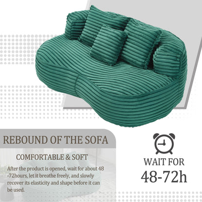 Bean Bag sofa Lazy Sofa Durable Comfort Lounger High Back Bean Bag