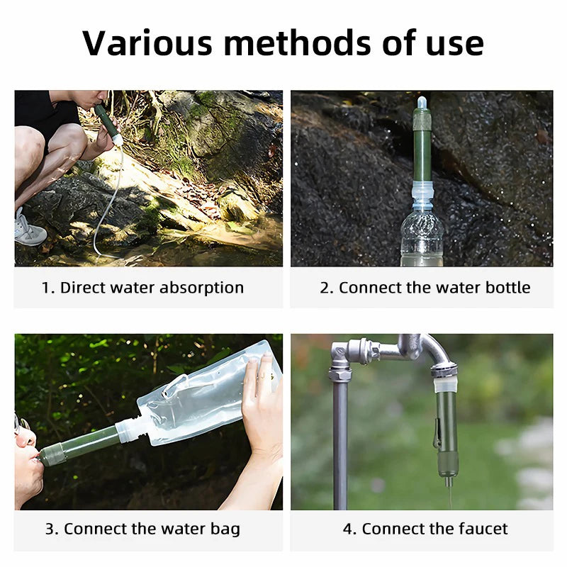 Mini Purification Water Filter Straw