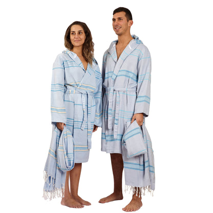 Antalya Unisex Bathrobe - Beige