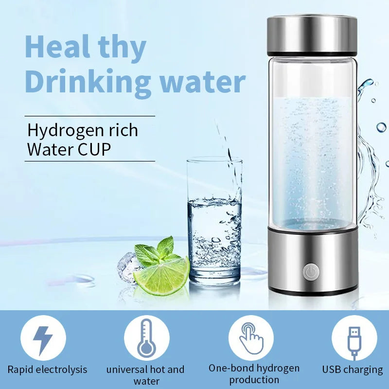 Gobelet d'eau riche en hydrogène de 420 ml