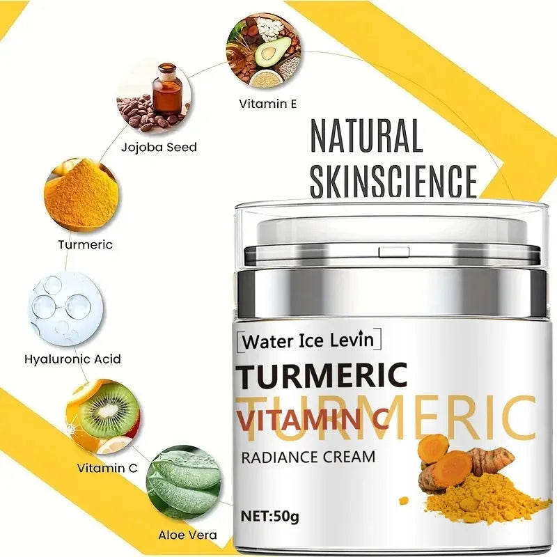 Natürliche Kurkuma Vitamin C Gesichtscreme