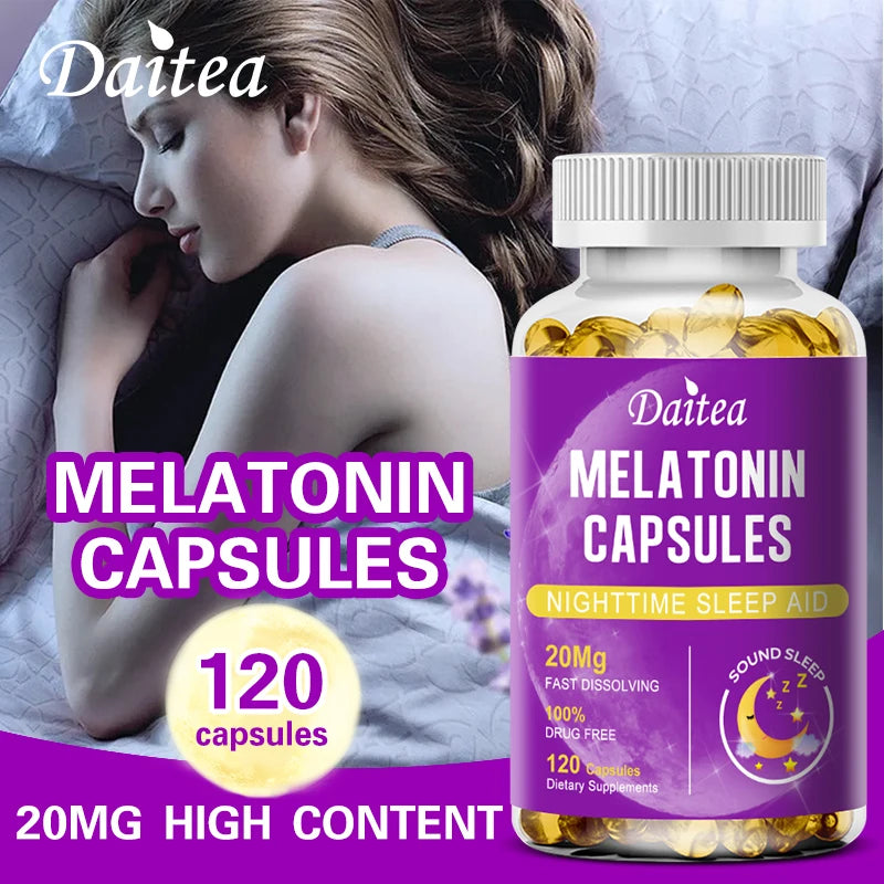 Melatonin 20 Mg Helps Promote Relaxation and Sleep