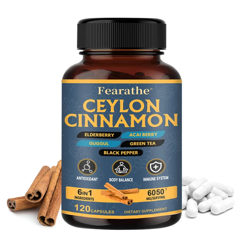 Organic Ceylon Cinnamon Capsules