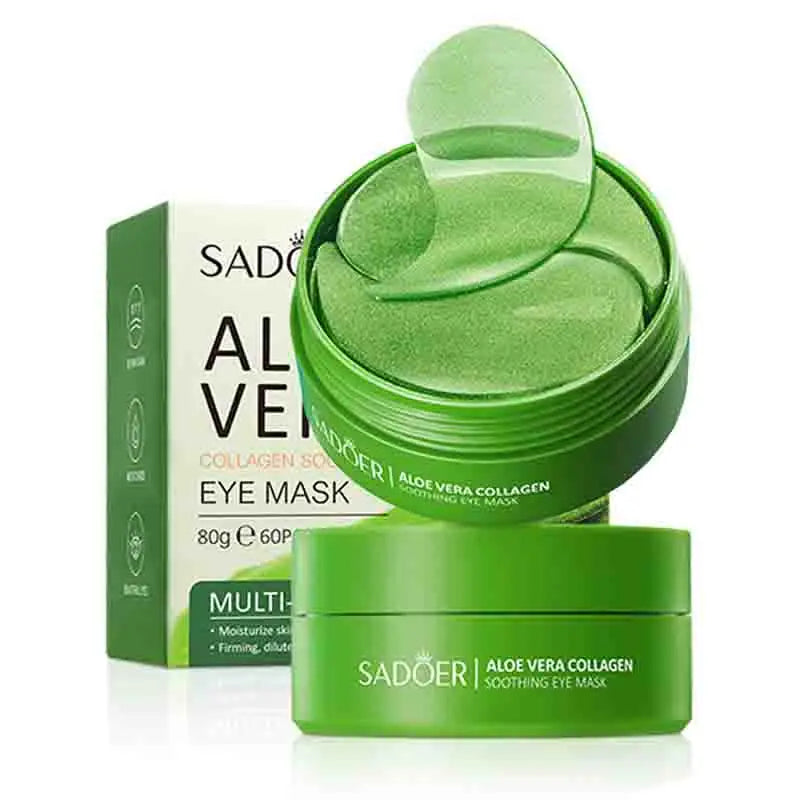 Masque pour les yeux au collagène et à l'aloe vera