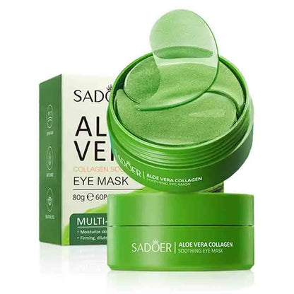 Masque pour les yeux au collagène et à l'aloe vera