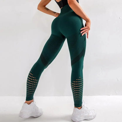 Nahtlose Leggings mit hoher Taille