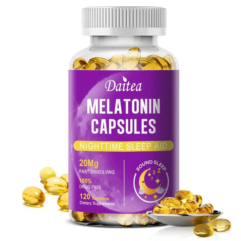 Melatonin 20 Mg Helps Promote Relaxation and Sleep