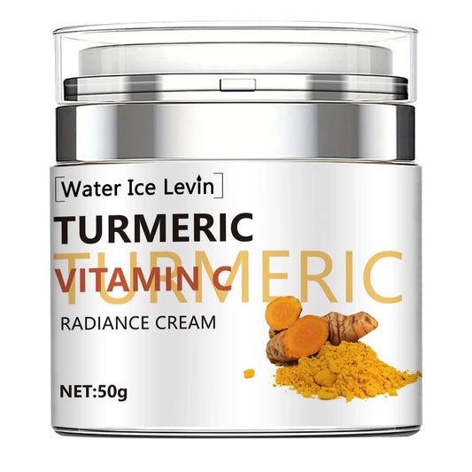 Crème visage naturelle au curcuma et à la vitamine C