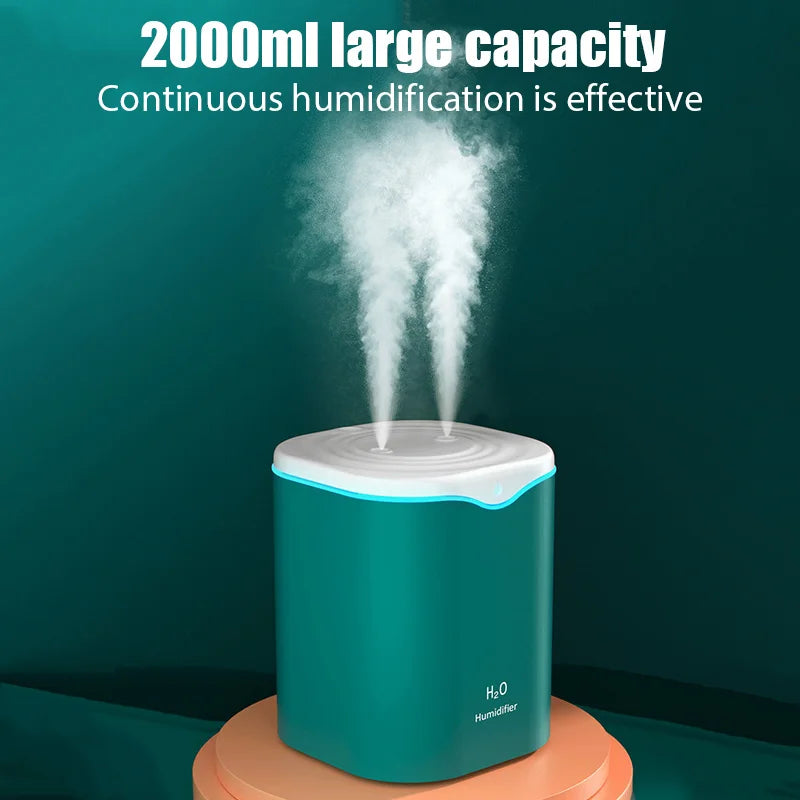 USB Air Humidifier Double Spray Port