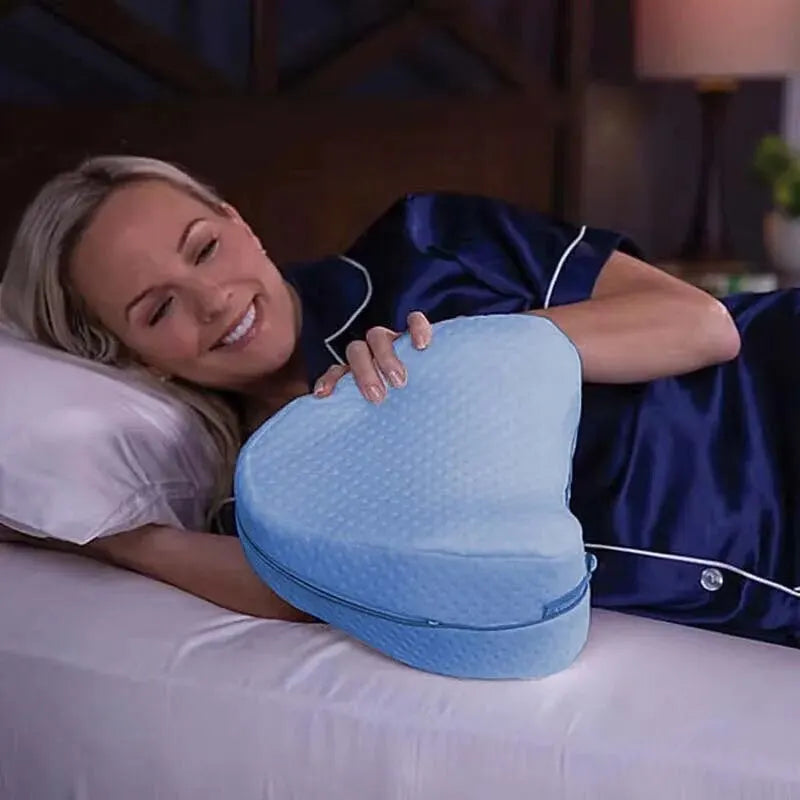 Slow Rebound Cotton Vein Pad Leg Pillow