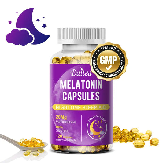 Melatonin 20 Mg Helps Promote Relaxation and Sleep