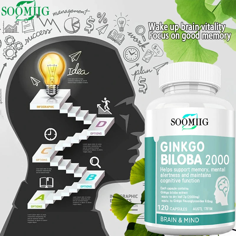 Ginkgo Biloba Brain Supplement