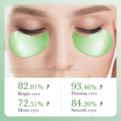 Masque pour les yeux au collagène et à l'aloe vera