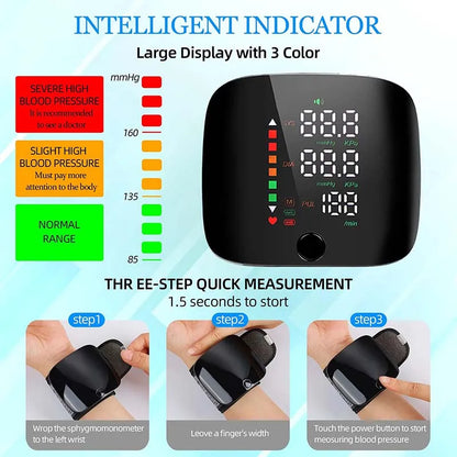 Wrist Type Blood Pressure Monitor