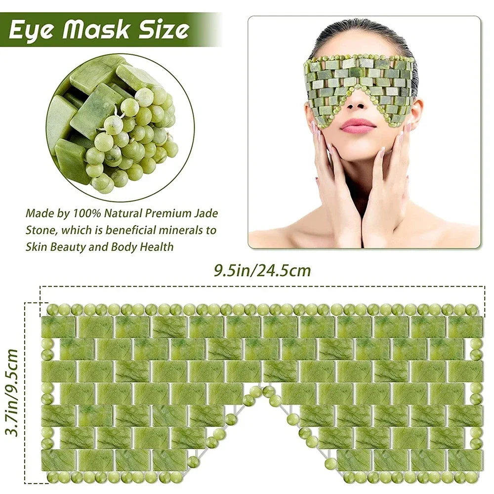 Cooling Jade Eye Mask Massager