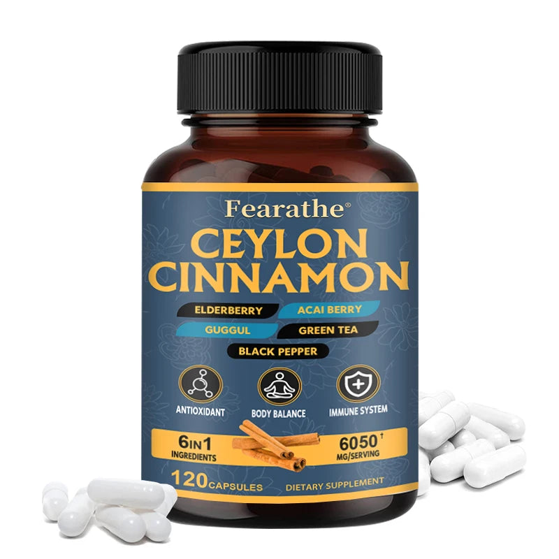 Organic Ceylon Cinnamon Capsules