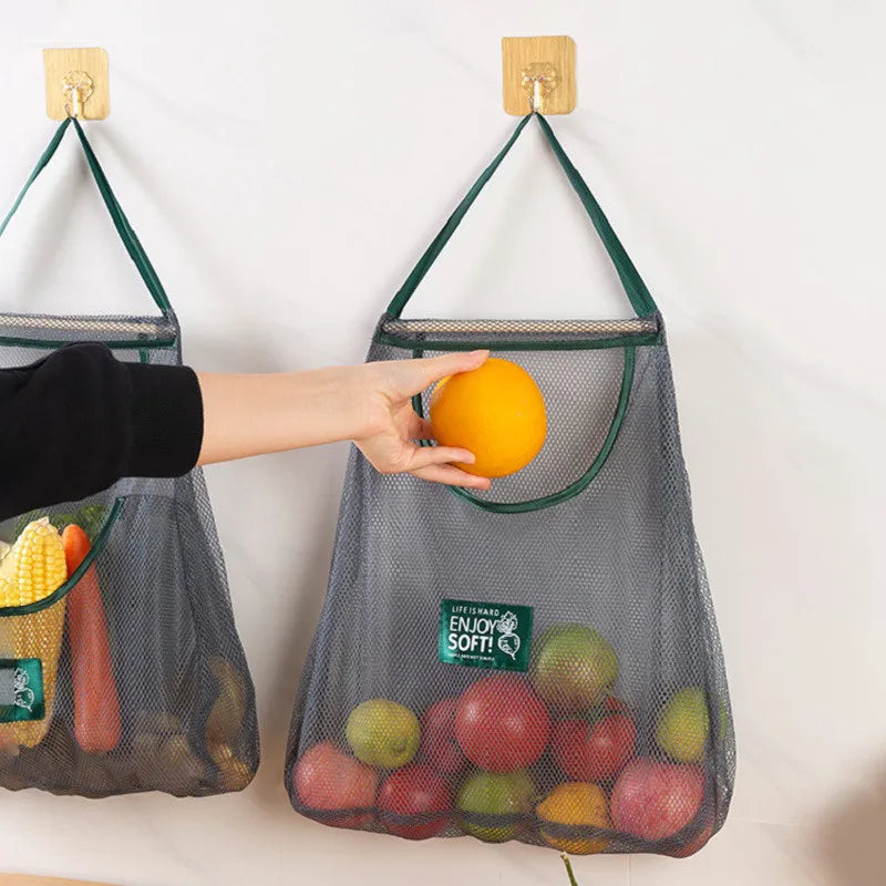 Reusable Storage Bags Kitchen Hanging