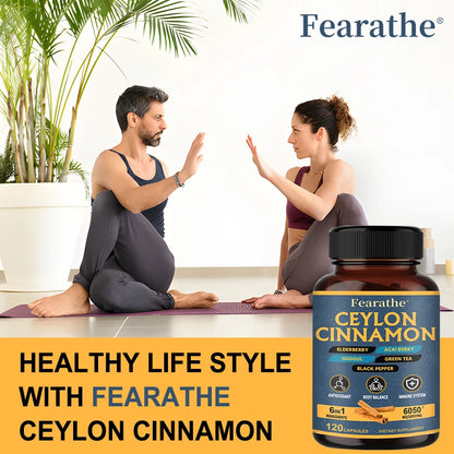 Organic Ceylon Cinnamon Capsules