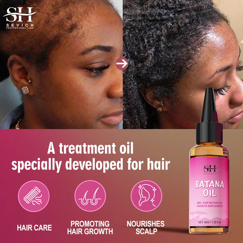 Natural 100% Pure Batana Oil For Hair Growth