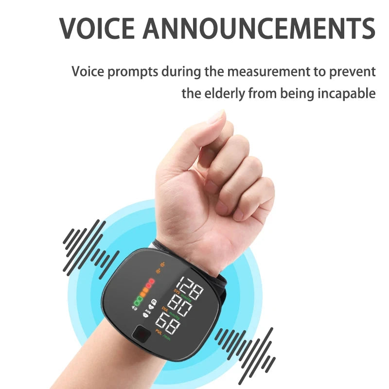 Wrist Type Blood Pressure Monitor