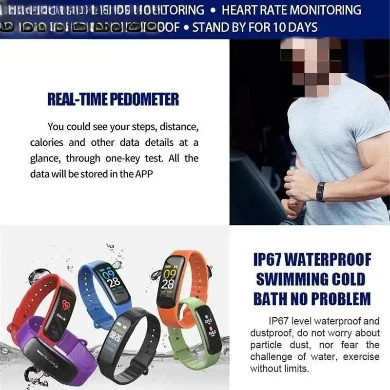 Bluetooth Step Counting Sports Bracelet