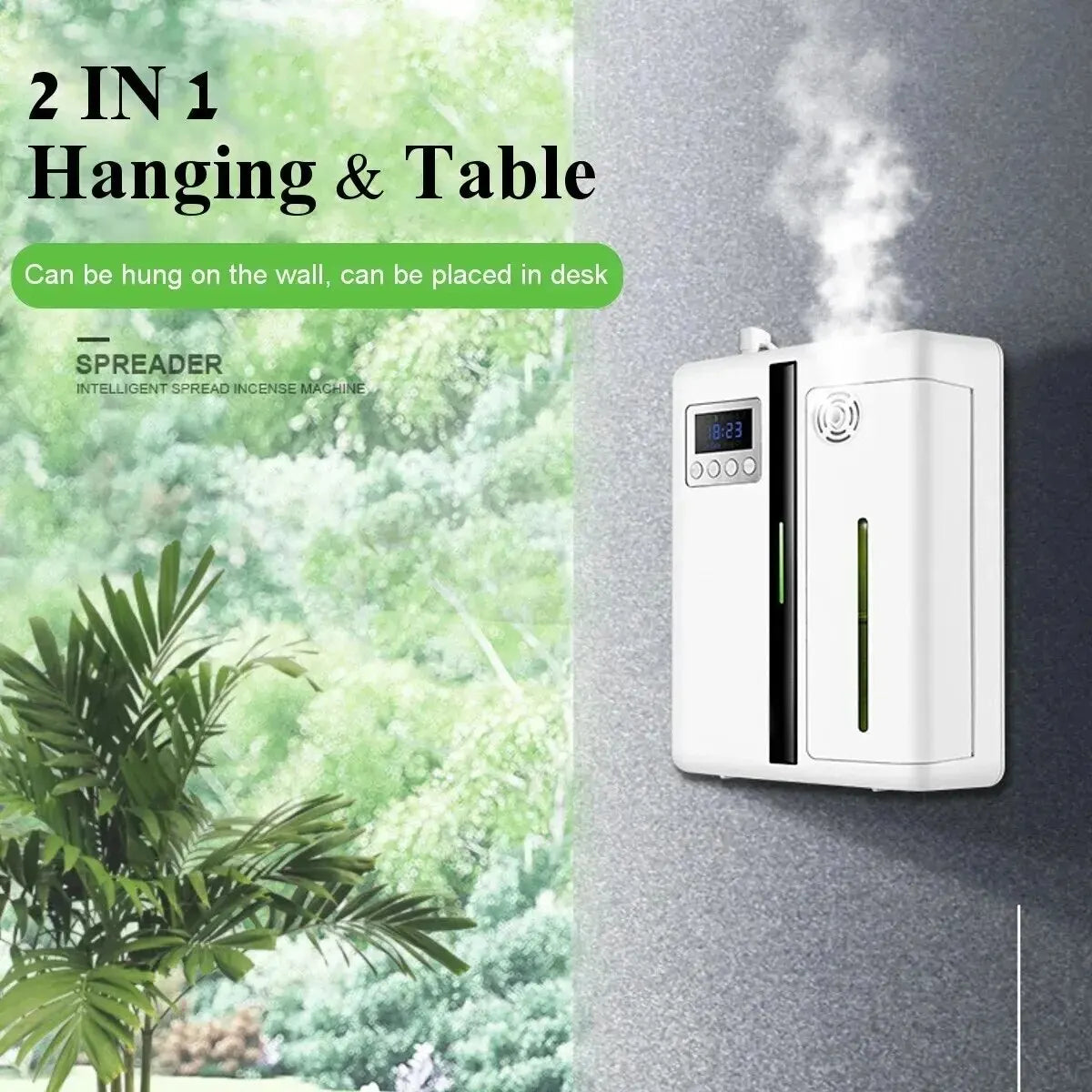 Waterless Scent Diffuser Bluetooth Wall-Mounted