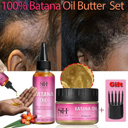 Natural 100% Pure Batana Oil For Hair Growth