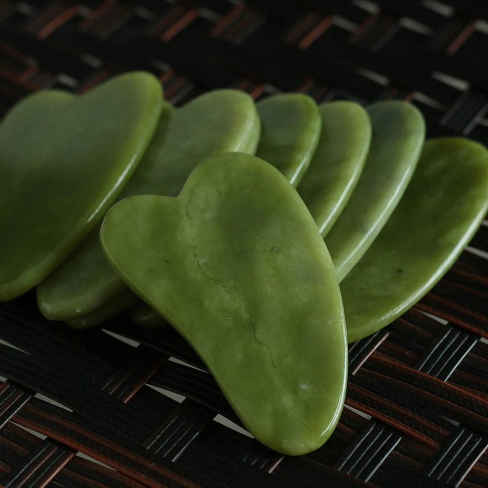 Natural Jade Stone Gua Sha Board Massage