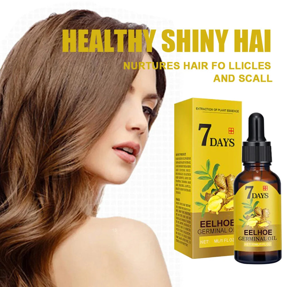 Ginger Hair Growth Oil Natural Essential