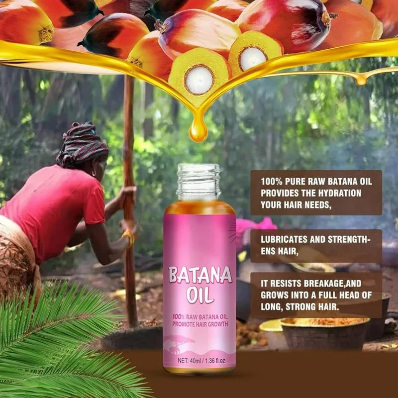 Natural 100% Pure Batana Oil For Hair Growth