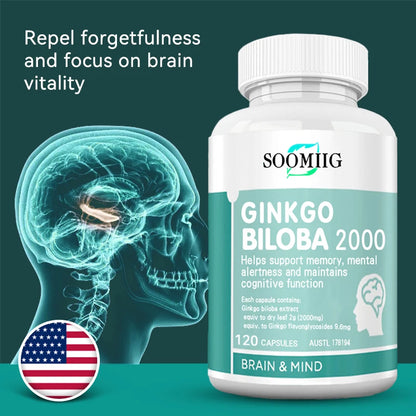 Ginkgo Biloba Brain Supplement