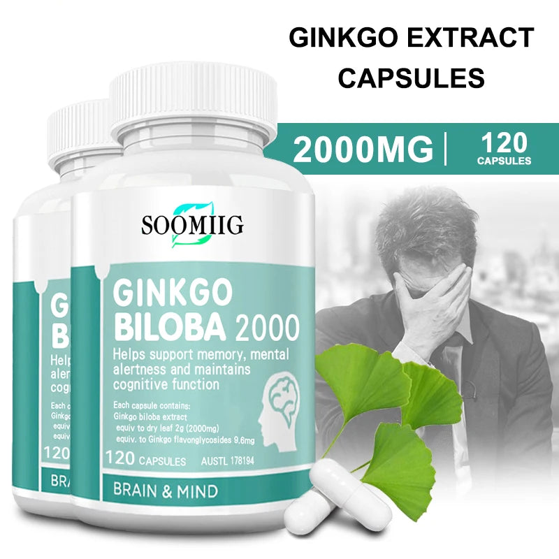 Ginkgo Biloba Brain Supplement