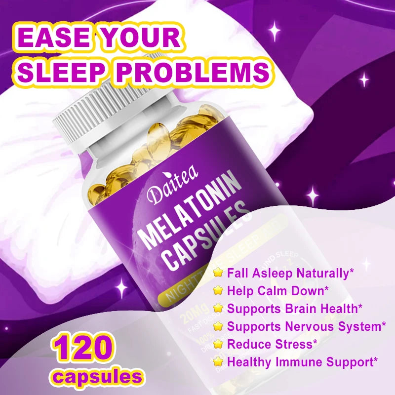 Melatonin 20 Mg Helps Promote Relaxation and Sleep