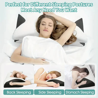 Butterfly Sleep Memory Neck Pillow