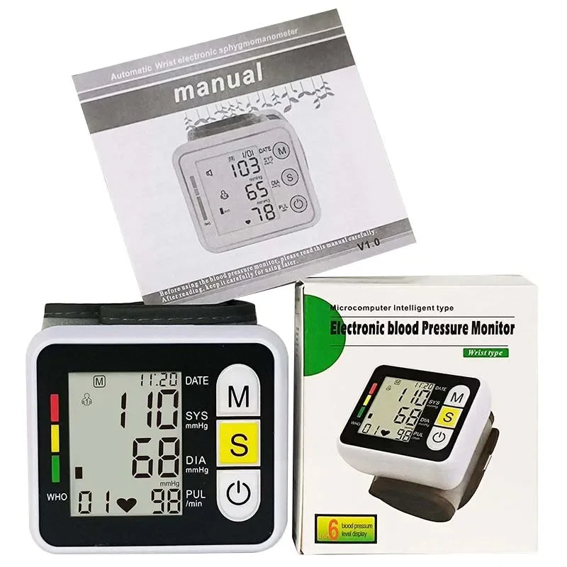 Digital Wrist Blood Pressure Monitor