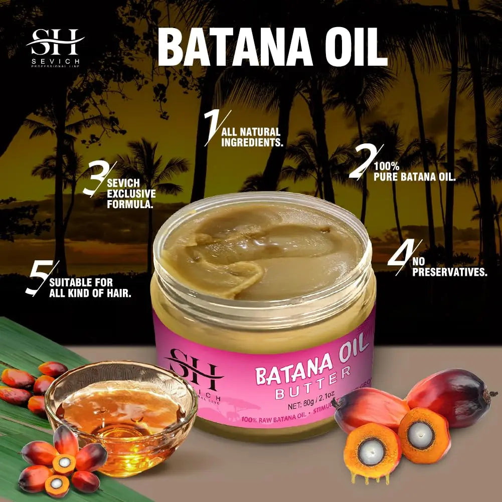 Huile de batana 100 % pure et naturelle pour la croissance des cheveux