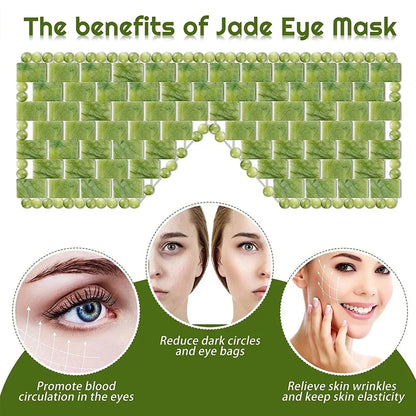 Cooling Jade Eye Mask Massager