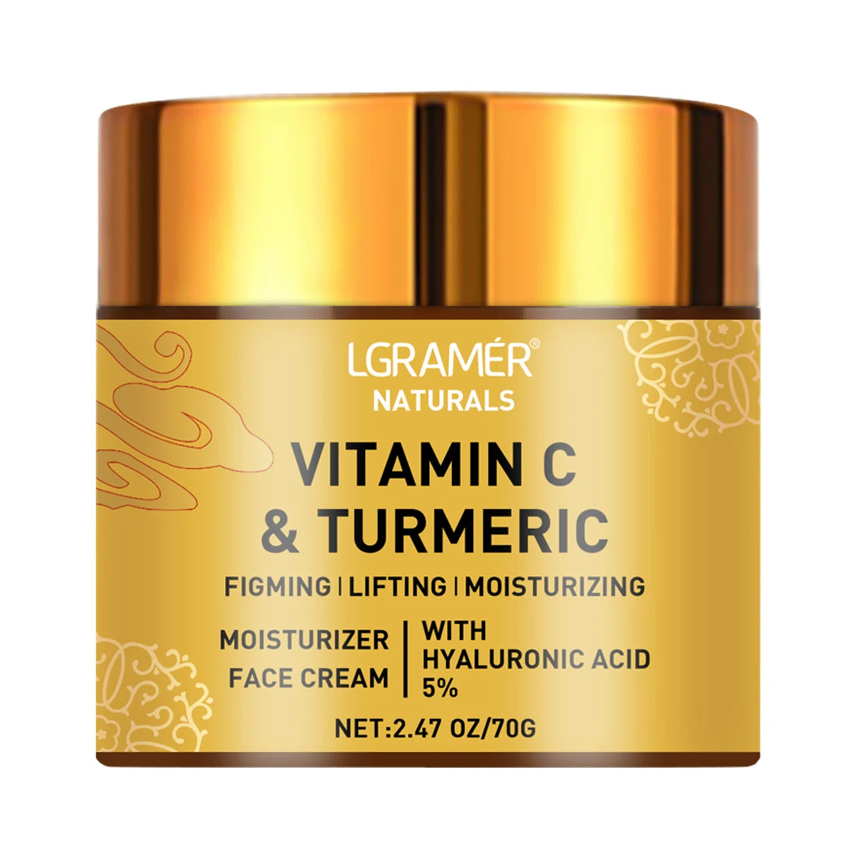 Turmeric Vitamin C Face cream Retinol Moisturizing